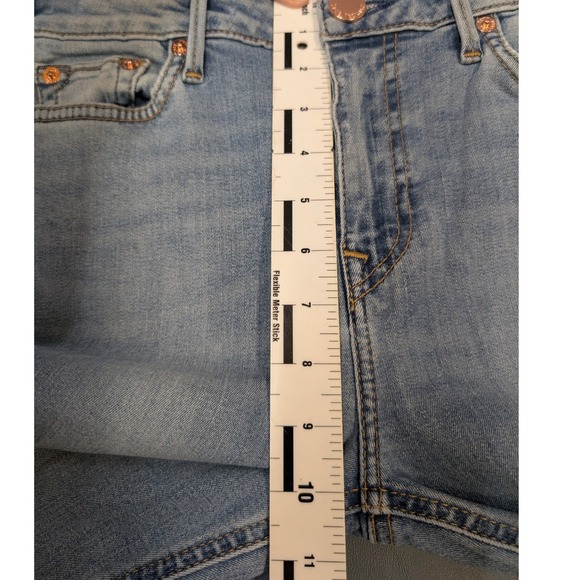 True Religion Womens Skinny Jeans Size 28 Ankle Halle Blue Back Notch High Rise - Picture 13 of 16